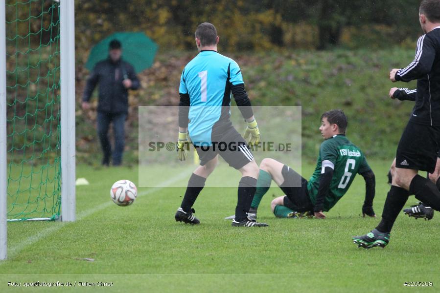 Dominik Hehrlein, 12.11.2017, Kreisliga Würzburg, FV 05 Helmstadt, TSV Retzbach - Bild-ID: 2205208