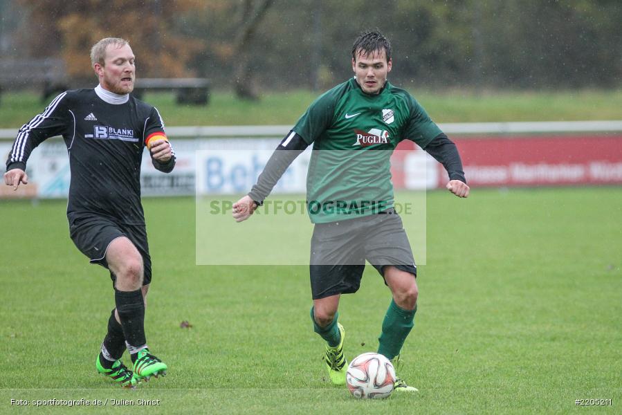 Andreas Köhler, Matthias Hauser, 12.11.2017, Kreisliga Würzburg, FV 05 Helmstadt, TSV Retzbach - Bild-ID: 2205211