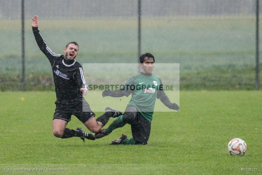 Thawatchai Pimsai, Michael Riedel, 12.11.2017, Kreisliga Würzburg, FV 05 Helmstadt, TSV Retzbach - Bild-ID: 2205227