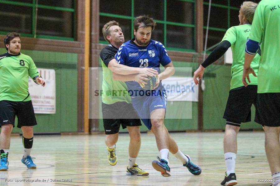 Ivo Groksch, Sebastian Reiss, Bezirksliga Staffel Nord, 12.11.2017, HC Unterfranken, TSV Karlstadt - Bild-ID: 2205238