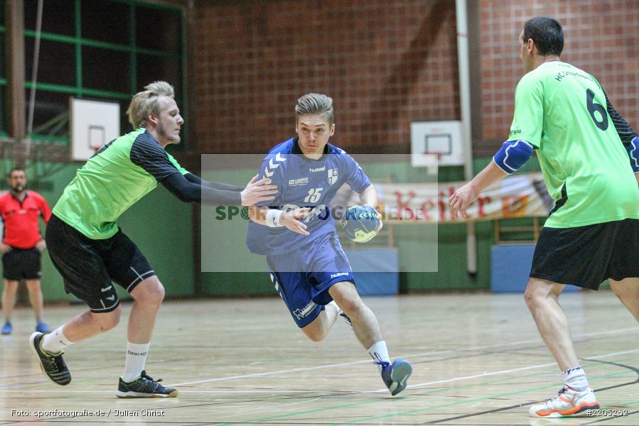 Philip Platzke, Jonas Holaschke, Bezirksliga Staffel Nord, 12.11.2017, HC Unterfranken, TSV Karlstadt - Bild-ID: 2205262