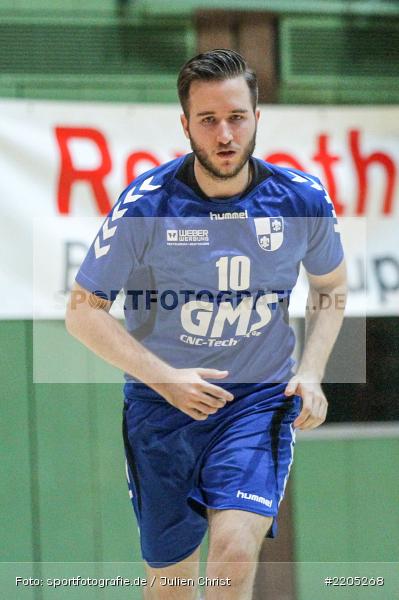 Andreas Obert, Bezirksliga Staffel Nord, 12.11.2017, HC Unterfranken, TSV Karlstadt - Bild-ID: 2205268