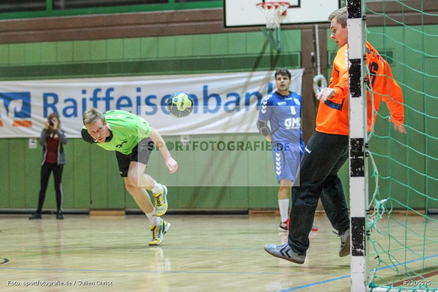 Michael Schwab, Ivo Groksch, Bezirksliga Staffel Nord, 12.11.2017, HC Unterfranken, TSV Karlstadt - Bild-ID: 2205275