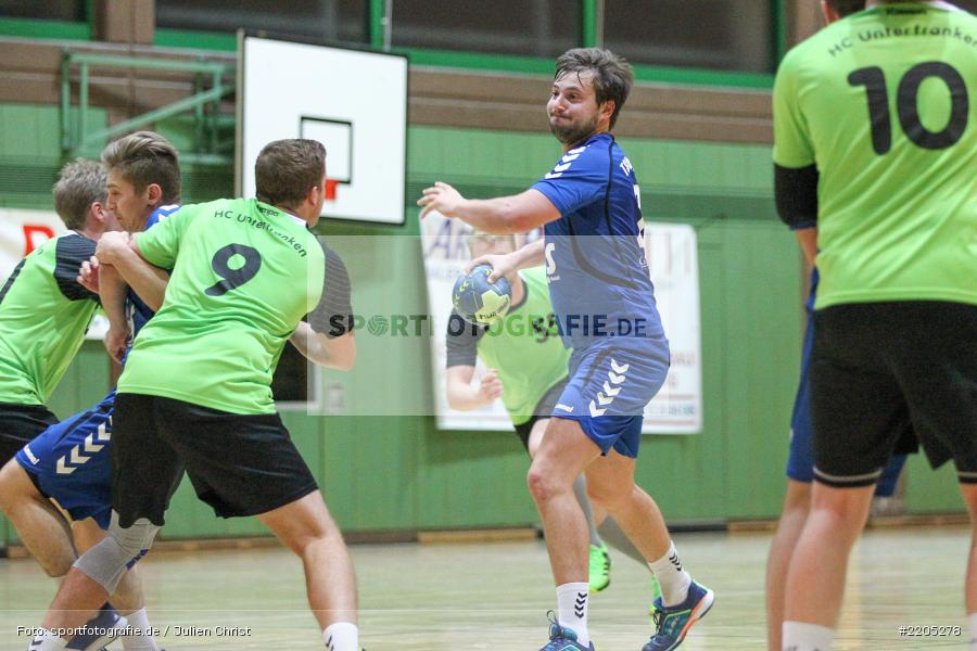 Jochen Hans-Günther Kess, Sebastian Reiss, Bezirksliga Staffel Nord, 12.11.2017, HC Unterfranken, TSV Karlstadt - Bild-ID: 2205278