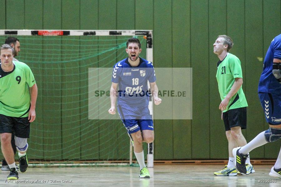 Sebastian Schmid, Bezirksliga Staffel Nord, 12.11.2017, HC Unterfranken, TSV Karlstadt - Bild-ID: 2205283