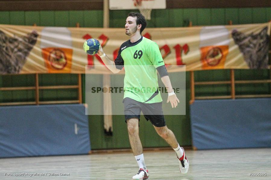 David Dangel, Bezirksliga Staffel Nord, 12.11.2017, HC Unterfranken, TSV Karlstadt - Bild-ID: 2205295