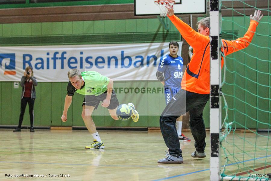 Michael Schwab, Ivo Groksch, Bezirksliga Staffel Nord, 12.11.2017, HC Unterfranken, TSV Karlstadt - Bild-ID: 2205296