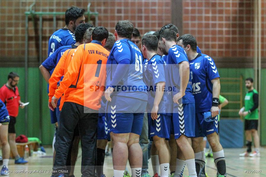 Mannschaftskreis, Bezirksliga Staffel Nord, 12.11.2017, HC Unterfranken, TSV Karlstadt - Bild-ID: 2205297