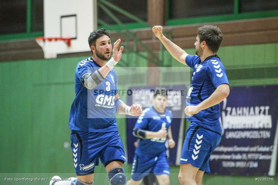 Sebastian Reiss, Daniel Born, Bezirksliga Staffel Nord, 12.11.2017, HC Unterfranken, TSV Karlstadt - Bild-ID: 2205298