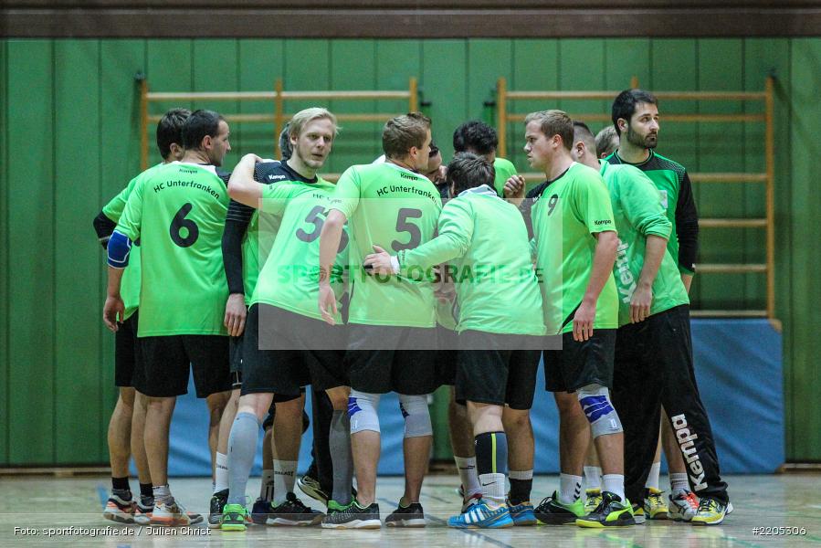 Mannschaftskreis, Bezirksliga Staffel Nord, 12.11.2017, HC Unterfranken, TSV Karlstadt - Bild-ID: 2205306