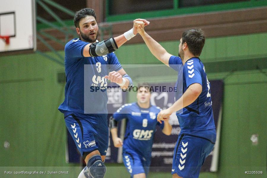 Sebastian Reiss, Daniel Born, Bezirksliga Staffel Nord, 12.11.2017, HC Unterfranken, TSV Karlstadt - Bild-ID: 2205308