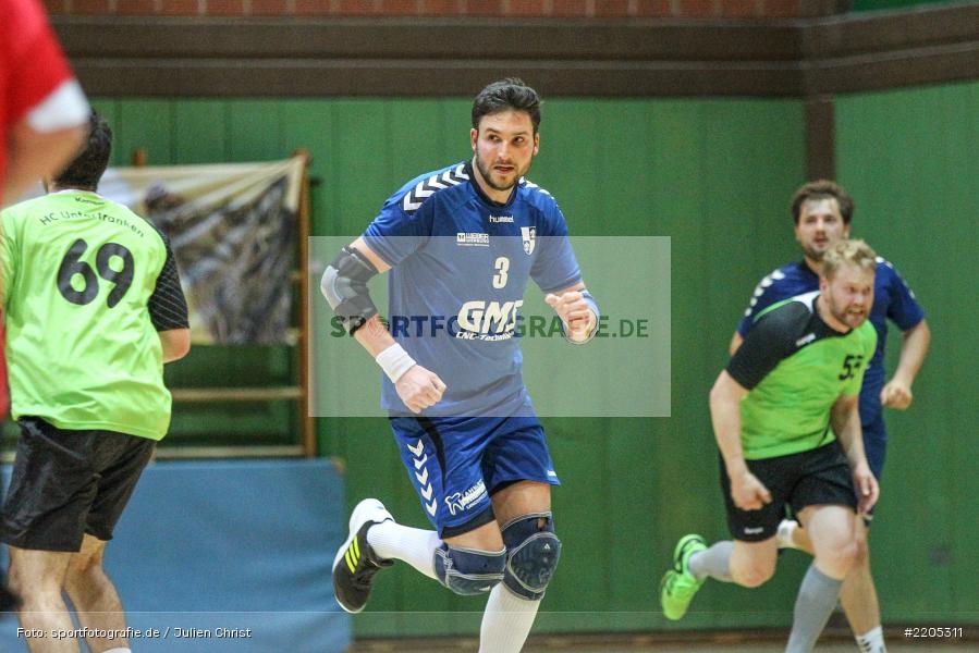 Daniel Born, Bezirksliga Staffel Nord, 12.11.2017, HC Unterfranken, TSV Karlstadt - Bild-ID: 2205311