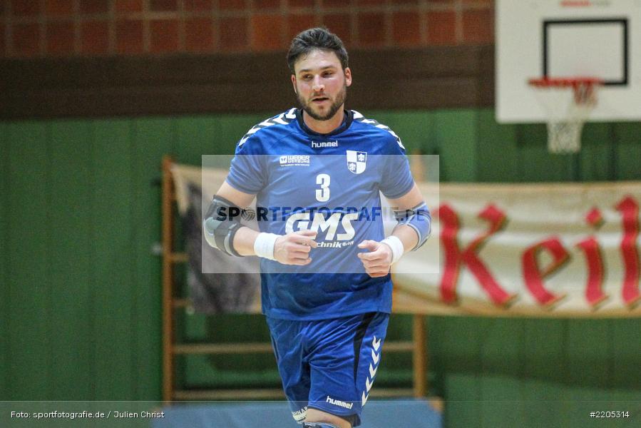 Daniel Born, Bezirksliga Staffel Nord, 12.11.2017, HC Unterfranken, TSV Karlstadt - Bild-ID: 2205314