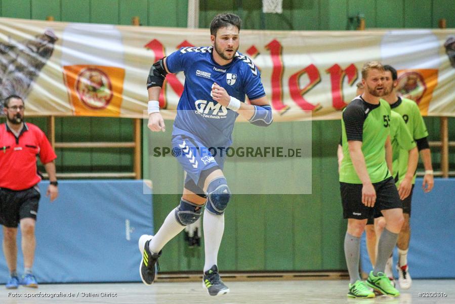 Daniel Born, Bezirksliga Staffel Nord, 12.11.2017, HC Unterfranken, TSV Karlstadt - Bild-ID: 2205316