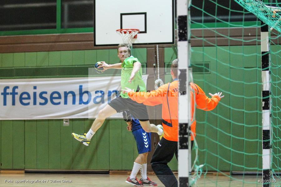 Michael Schwab, Ivo Groksch, Bezirksliga Staffel Nord, 12.11.2017, HC Unterfranken, TSV Karlstadt - Bild-ID: 2205320