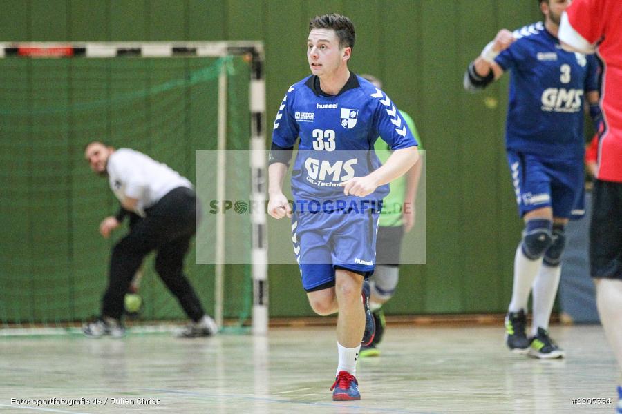 Benedikt Fuchs, Bezirksliga Staffel Nord, 12.11.2017, HC Unterfranken, TSV Karlstadt - Bild-ID: 2205334