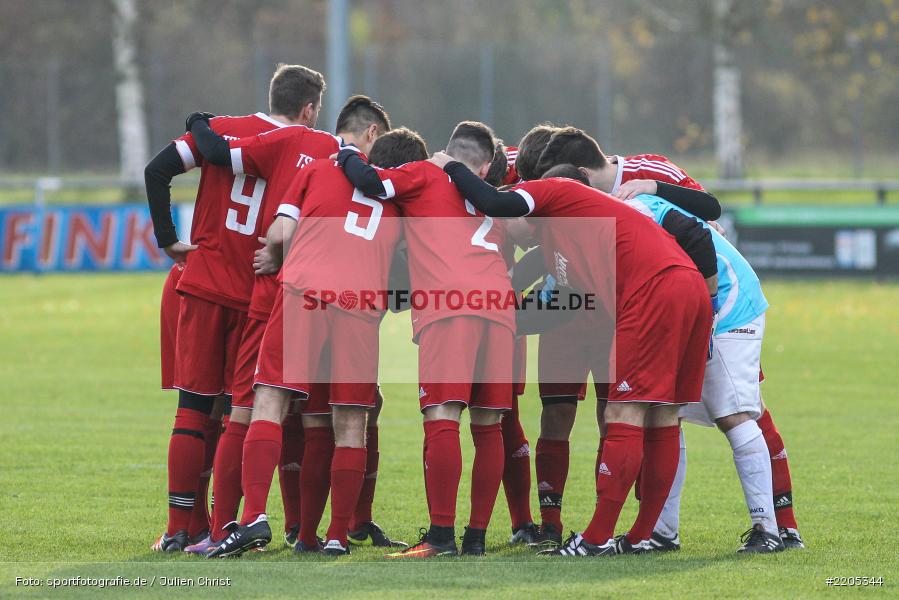 Mannschaftskreis, Landesliga Nordwest, 18.11.2017, Sportplatz, ESV Ansbach-Eyb, TSV Karlburg - Bild-ID: 2205344