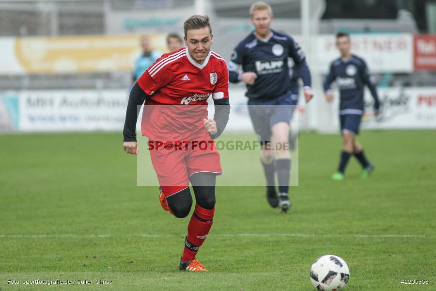 Sebastian Stumpf, Landesliga Nordwest, 18.11.2017, Sportplatz, ESV Ansbach-Eyb, TSV Karlburg - Bild-ID: 2205353
