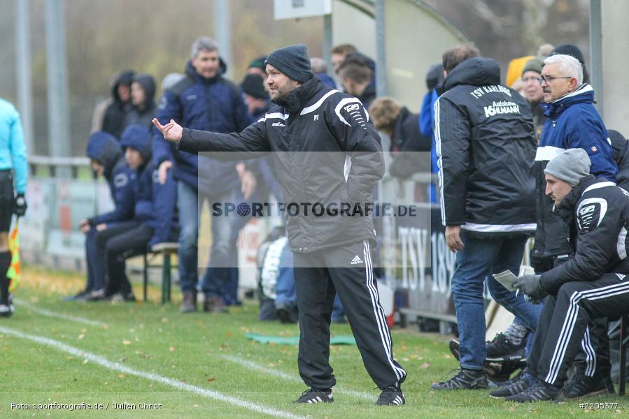 Patrick Sträßer, Landesliga Nordwest, 18.11.2017, Sportplatz, ESV Ansbach-Eyb, TSV Karlburg - Bild-ID: 2205377