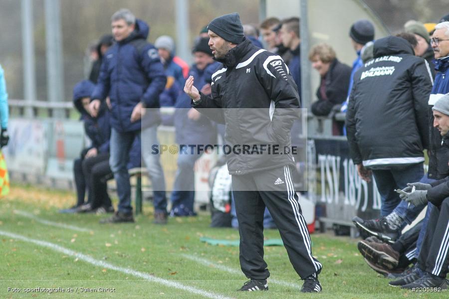Patrick Sträßer, Landesliga Nordwest, 18.11.2017, Sportplatz, ESV Ansbach-Eyb, TSV Karlburg - Bild-ID: 2205382
