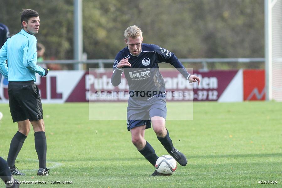 Tobias Hasselmeier, Landesliga Nordwest, 18.11.2017, Sportplatz, ESV Ansbach-Eyb, TSV Karlburg - Bild-ID: 2205386 Tobias Hasselmeier, Landesliga Nordwest, 18.11.2017, Sportplatz, ESV Ansbach-Eyb, TSV Karlburg - Bild-ID: 2205386