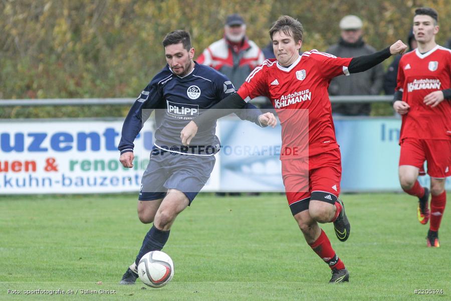 Andreas Rösch, David Scherb, Landesliga Nordwest, 18.11.2017, Sportplatz, ESV Ansbach-Eyb, TSV Karlburg - Bild-ID: 2205394 Andreas Rösch, David Scherb, Landesliga Nordwest, 18.11.2017, Sportplatz, ESV Ansbach-Eyb, TSV Karlburg - Bild-ID: 2205394