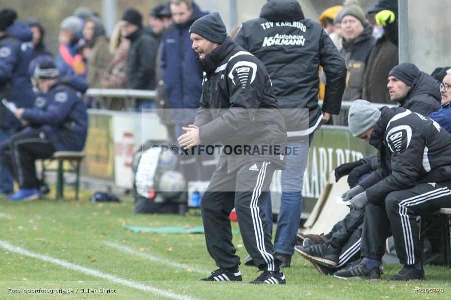 Patrick Sträßer, Landesliga Nordwest, 18.11.2017, Sportplatz, ESV Ansbach-Eyb, TSV Karlburg - Bild-ID: 2205398