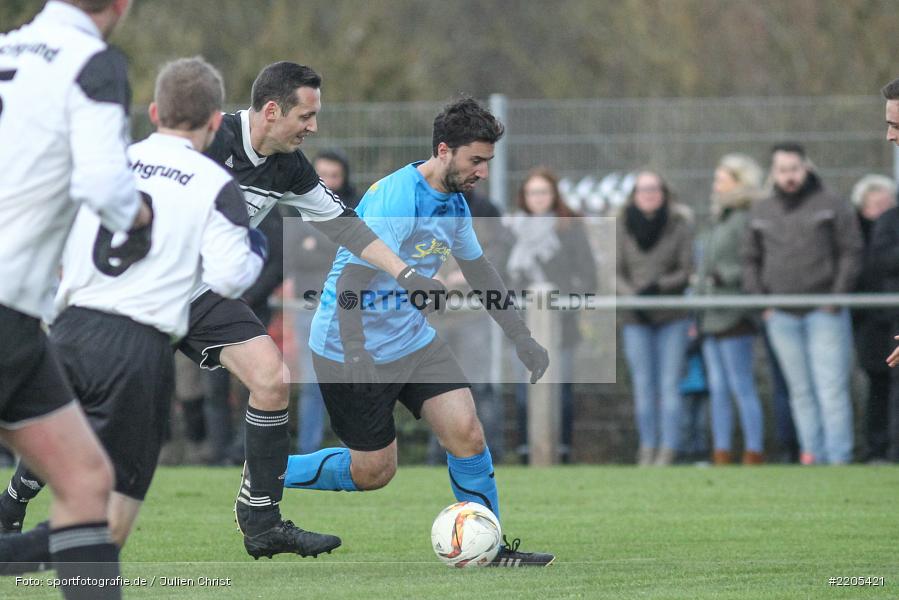 Michael Eckert, Daniel Stemig, 19.11.2017, A-Klasse Würzburg, FV Bachgrund, SG Eußenheim-Gambach - Bild-ID: 2205421