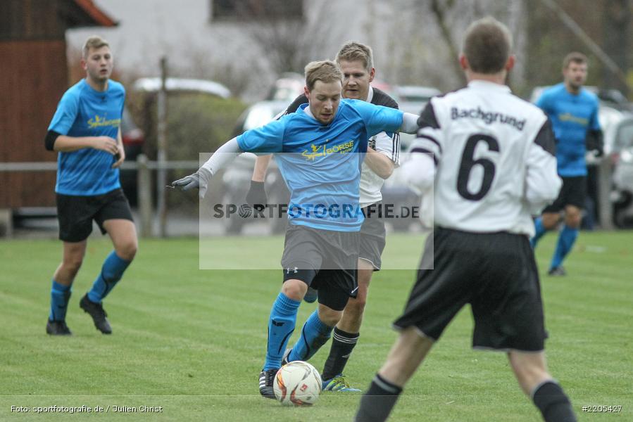 Raffael Pfaff, 19.11.2017, A-Klasse Würzburg, FV Bachgrund, SG Eußenheim-Gambach - Bild-ID: 2205427