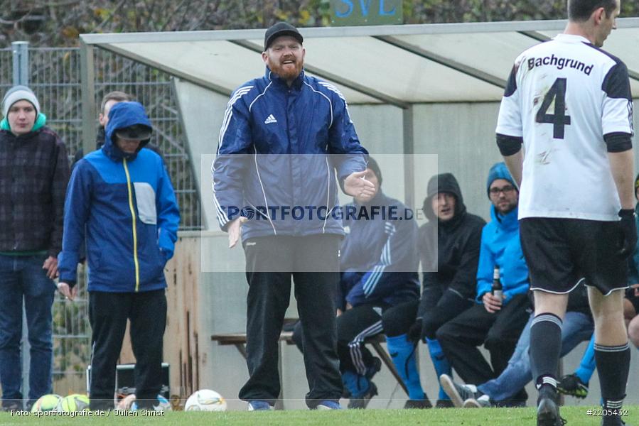 Benjamin Edlinger, 19.11.2017, A-Klasse Würzburg, FV Bachgrund, SG Eußenheim-Gambach - Bild-ID: 2205432