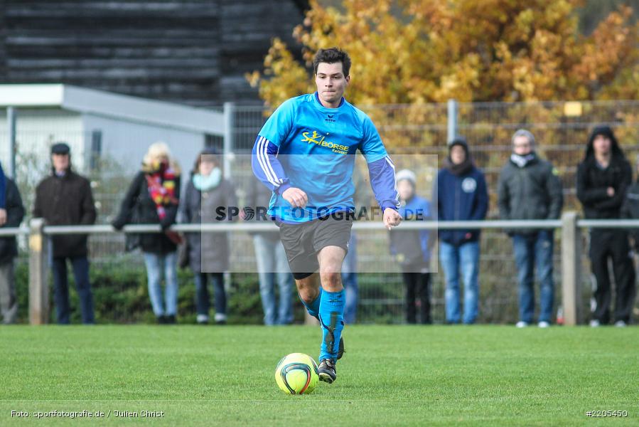 Leon Knoblach, 19.11.2017, A-Klasse Würzburg, FV Bachgrund, SG Eußenheim-Gambach - Bild-ID: 2205450