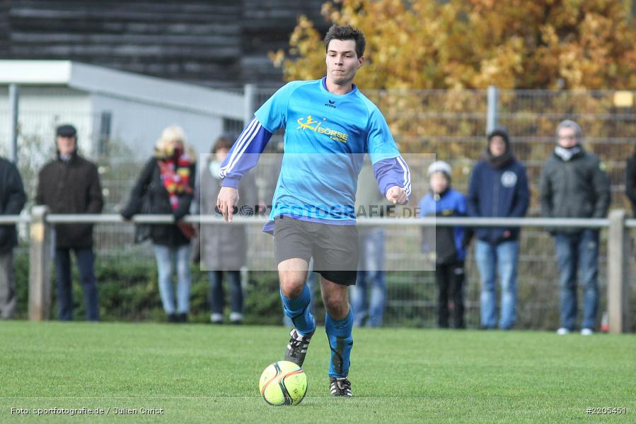 Leon Knoblach, 19.11.2017, A-Klasse Würzburg, FV Bachgrund, SG Eußenheim-Gambach - Bild-ID: 2205451