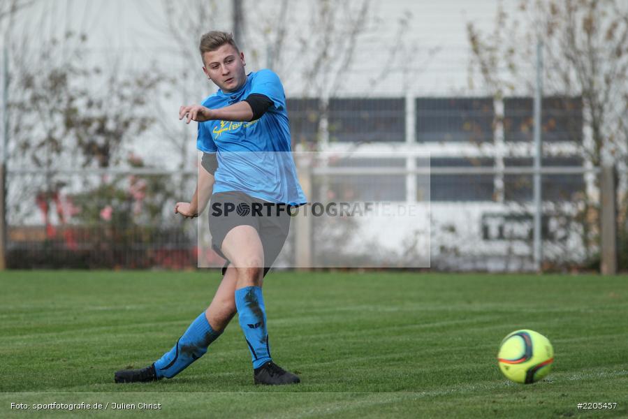 Jan-Phillip Hamm, 19.11.2017, A-Klasse Würzburg, FV Bachgrund, SG Eußenheim-Gambach - Bild-ID: 2205457 Jan-Phillip Hamm, 19.11.2017, A-Klasse Würzburg, FV Bachgrund, SG Eußenheim-Gambach - Bild-ID: 2205457