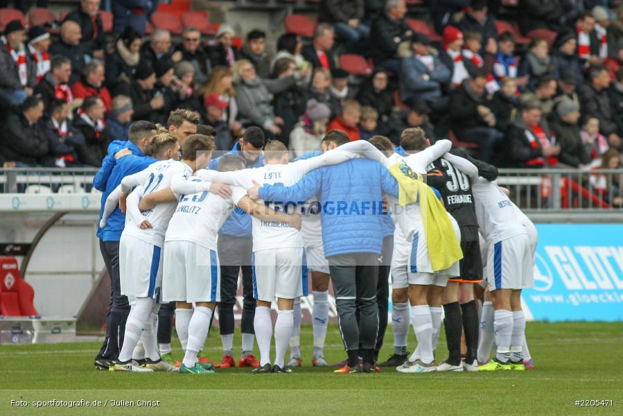 Sportfreunde Lotte Mannschaftskreis, 25.11.2017, flyeralarm Arena, 3. Liga, Sportfreunde Lotte, FC Würzburger Kickers - Bild-ID: 2205471
