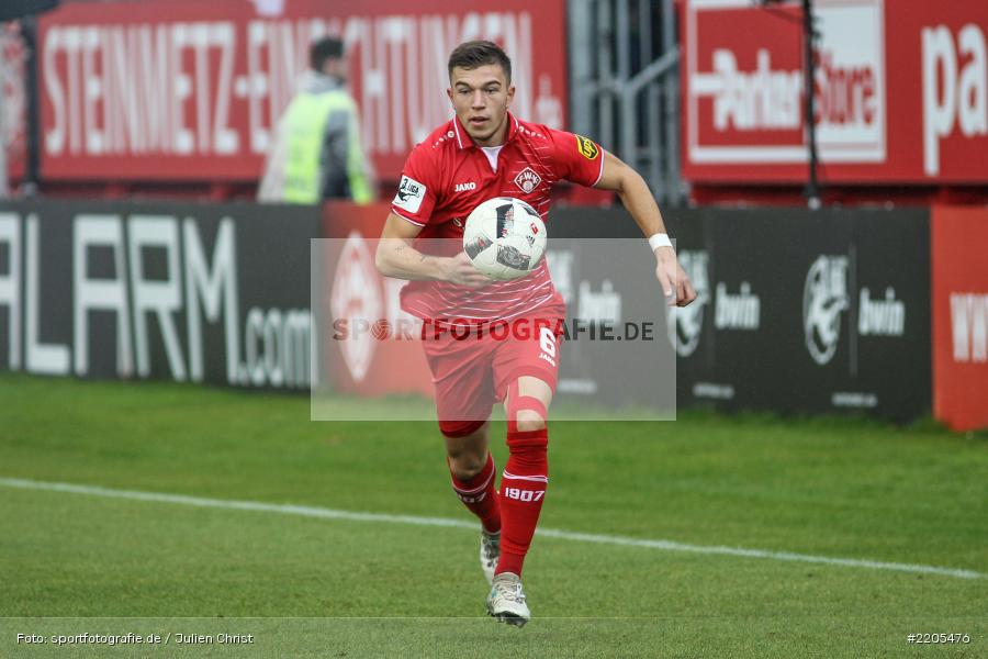 Kai Wagner, 25.11.2017, flyeralarm Arena, 3. Liga, Sportfreunde Lotte, FC Würzburger Kickers - Bild-ID: 2205476