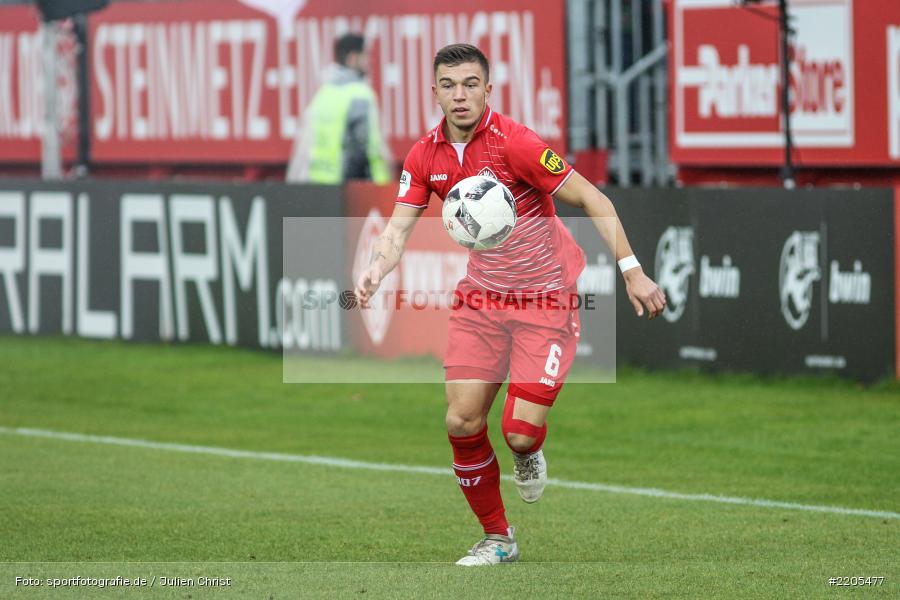Kai Wagner, 25.11.2017, flyeralarm Arena, 3. Liga, Sportfreunde Lotte, FC Würzburger Kickers - Bild-ID: 2205477