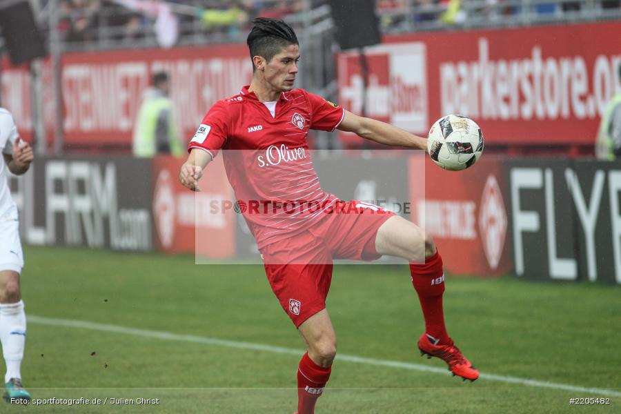 Dennis Mast, 25.11.2017, flyeralarm Arena, 3. Liga, Sportfreunde Lotte, FC Würzburger Kickers - Bild-ID: 2205482