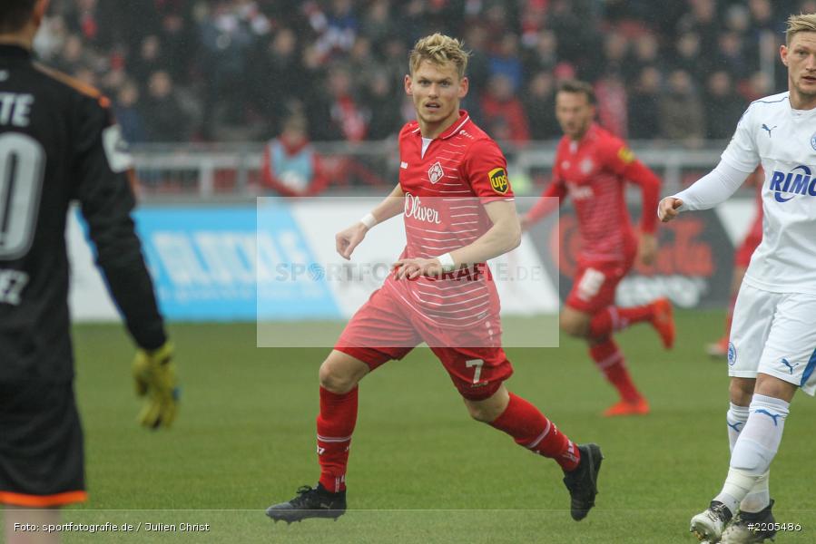 Felix Müller, 25.11.2017, flyeralarm Arena, 3. Liga, Sportfreunde Lotte, FC Würzburger Kickers - Bild-ID: 2205486