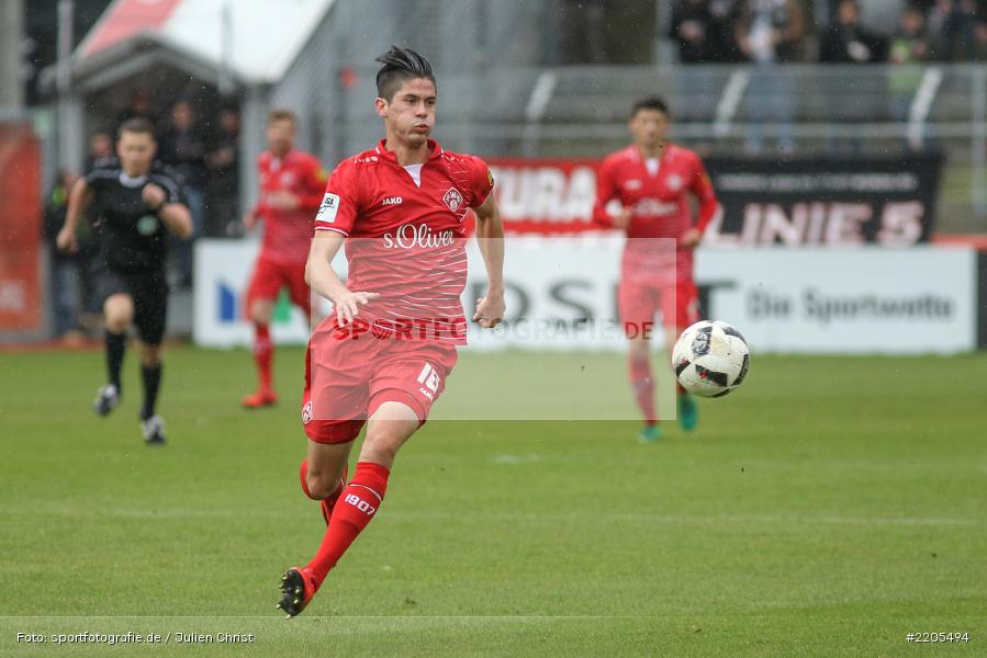 Dennis Mast, 25.11.2017, flyeralarm Arena, 3. Liga, Sportfreunde Lotte, FC Würzburger Kickers - Bild-ID: 2205494