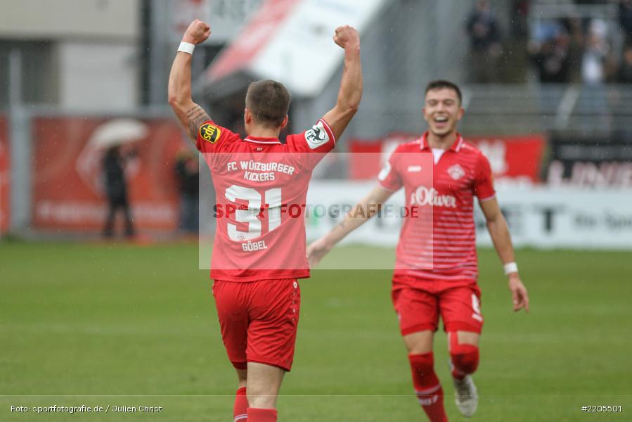 Patrick Göbel, 25.11.2017, flyeralarm Arena, 3. Liga, Sportfreunde Lotte, FC Würzburger Kickers - Bild-ID: 2205501