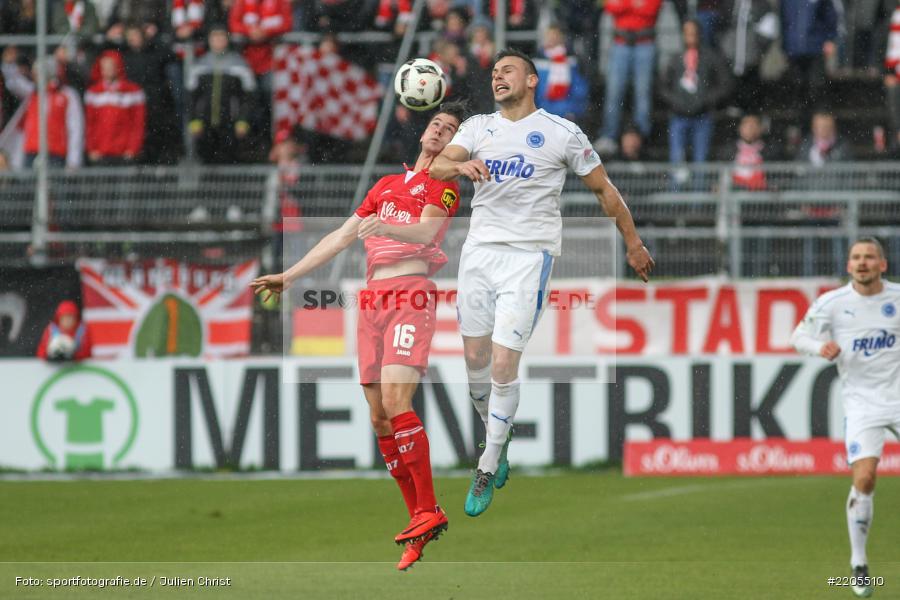 Alexander Langlitz, Dennis Mast, 25.11.2017, flyeralarm Arena, 3. Liga, Sportfreunde Lotte, FC Würzburger Kickers - Bild-ID: 2205510