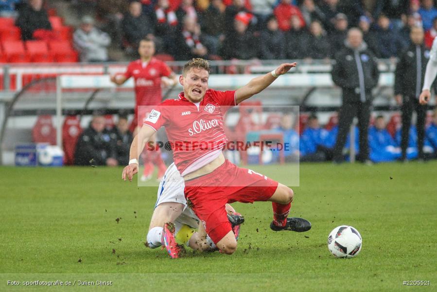 Tim Wendel, Felix Müller, 25.11.2017, flyeralarm Arena, 3. Liga, Sportfreunde Lotte, FC Würzburger Kickers - Bild-ID: 2205521