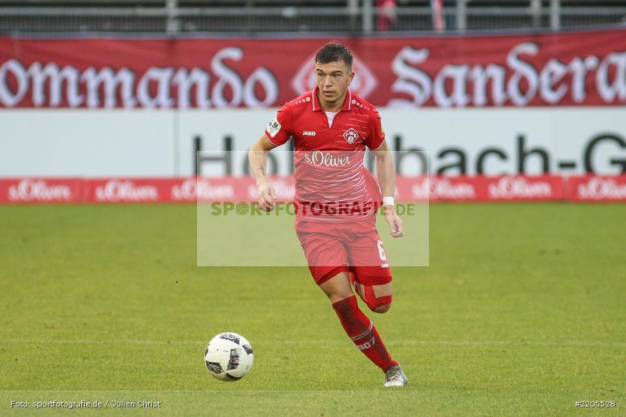 Kai Wagner, 25.11.2017, flyeralarm Arena, 3. Liga, Sportfreunde Lotte, FC Würzburger Kickers - Bild-ID: 2205528