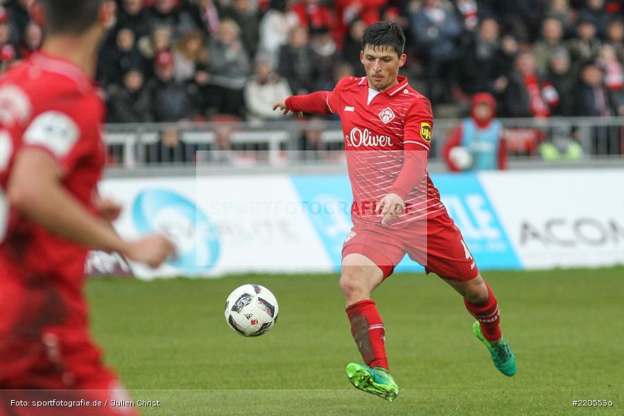 Jannis Nikolaou, 25.11.2017, flyeralarm Arena, 3. Liga, Sportfreunde Lotte, FC Würzburger Kickers - Bild-ID: 2205536