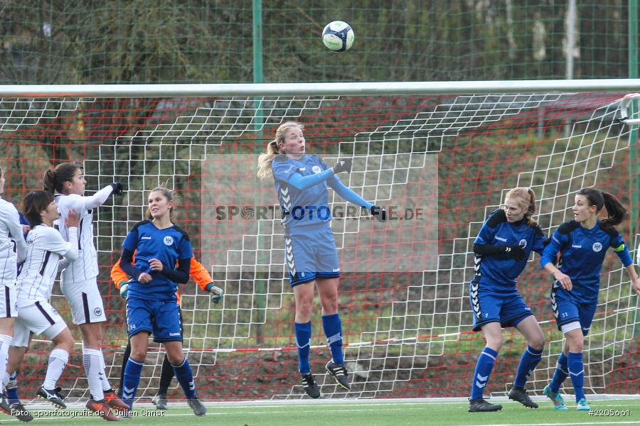 Maike Schopf, Regionalliga Süd, Kunstrasenplatz Erlabrunn, 26.11.2017, Eintracht Frankfurt, ETSV Würzburg - Bild-ID: 2205661 Maike Schopf, Regionalliga Süd, Kunstrasenplatz Erlabrunn, 26.11.2017, Eintracht Frankfurt, ETSV Würzburg - Bild-ID: 2205661