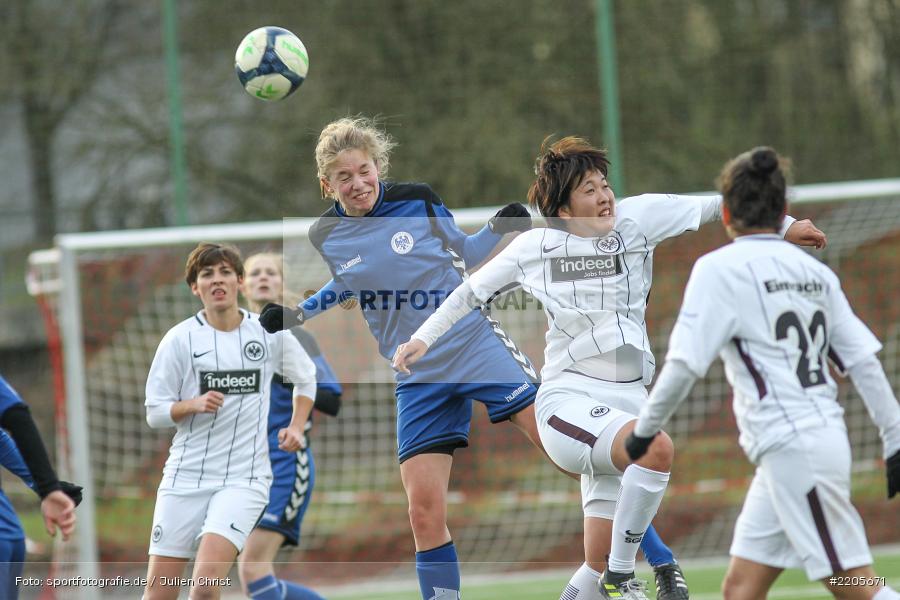 Kaho Fushiki, Maike Schopf, Regionalliga Süd, Kunstrasenplatz Erlabrunn, 26.11.2017, Eintracht Frankfurt, ETSV Würzburg - Bild-ID: 2205671 Kaho Fushiki, Maike Schopf, Regionalliga Süd, Kunstrasenplatz Erlabrunn, 26.11.2017, Eintracht Frankfurt, ETSV Würzburg - Bild-ID: 2205671