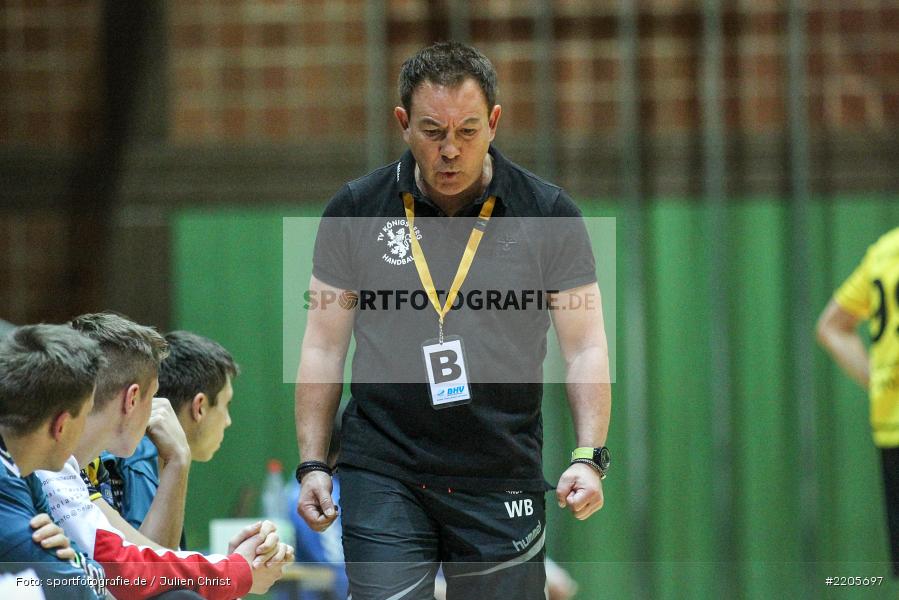 Willi Barthelmes, 26.11.2017, Bezirksliga Nord, Handball, TV Königsberg, TSV Karlstadt - Bild-ID: 2205697