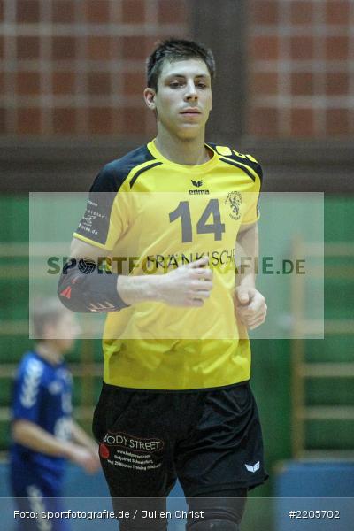 Bastian Schneider, 26.11.2017, Bezirksliga Nord, Handball, TV Königsberg, TSV Karlstadt - Bild-ID: 2205702