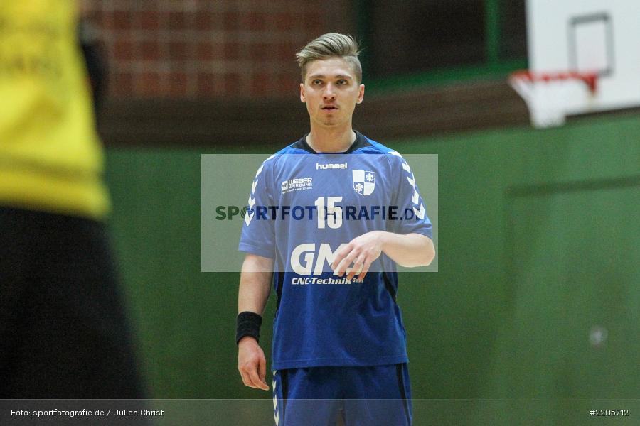 Jonas Holaschke, 26.11.2017, Bezirksliga Nord, Handball, TV Königsberg, TSV Karlstadt - Bild-ID: 2205712
