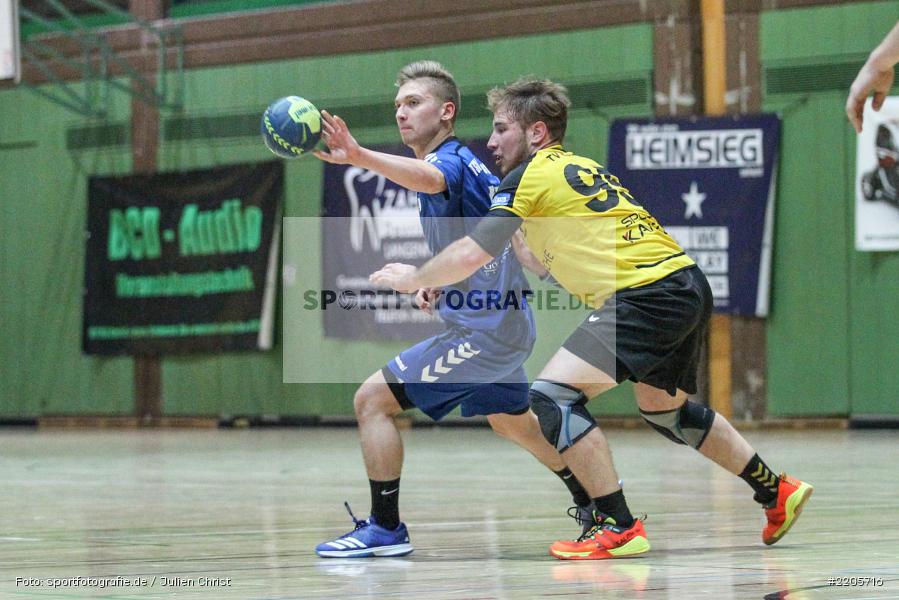 Jonas Holaschke, Florian Kupfer, 26.11.2017, Bezirksliga Nord, Handball, TV Königsberg, TSV Karlstadt - Bild-ID: 2205716
